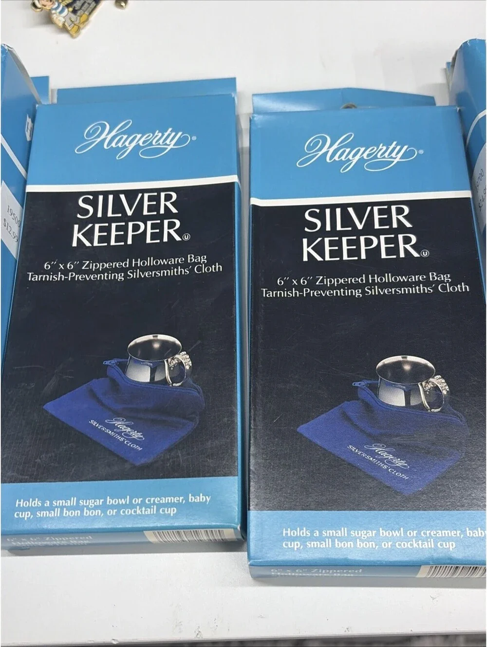 Hagerty Silver Keeper Zippered Storage Bags Lot Of 5